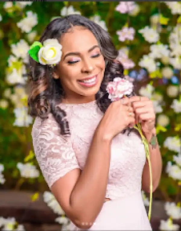 #BBNaija, TBoss Looks So Beautiful In This Floral Dress She Rocks From Latest Photoshoot